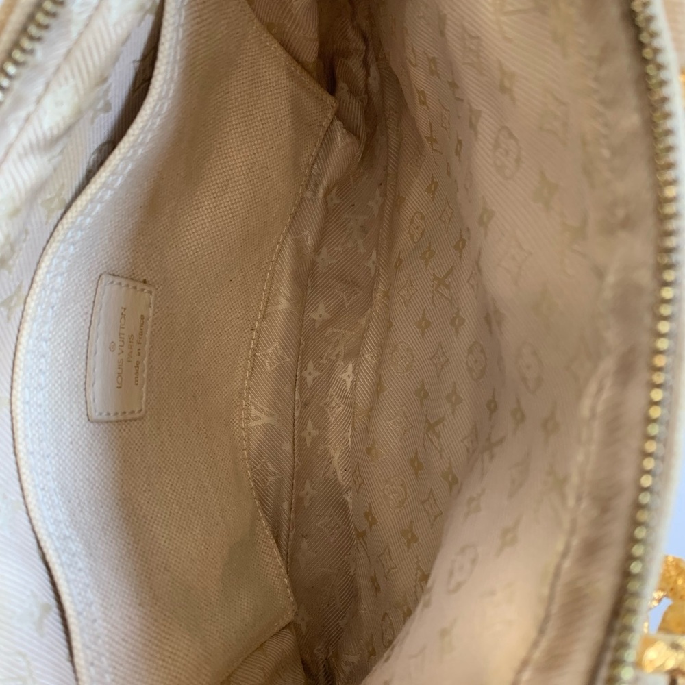 Louis Vuitton Cream Gold Panema Tinkerbell Shoulder Bag - Picture 6 of 8